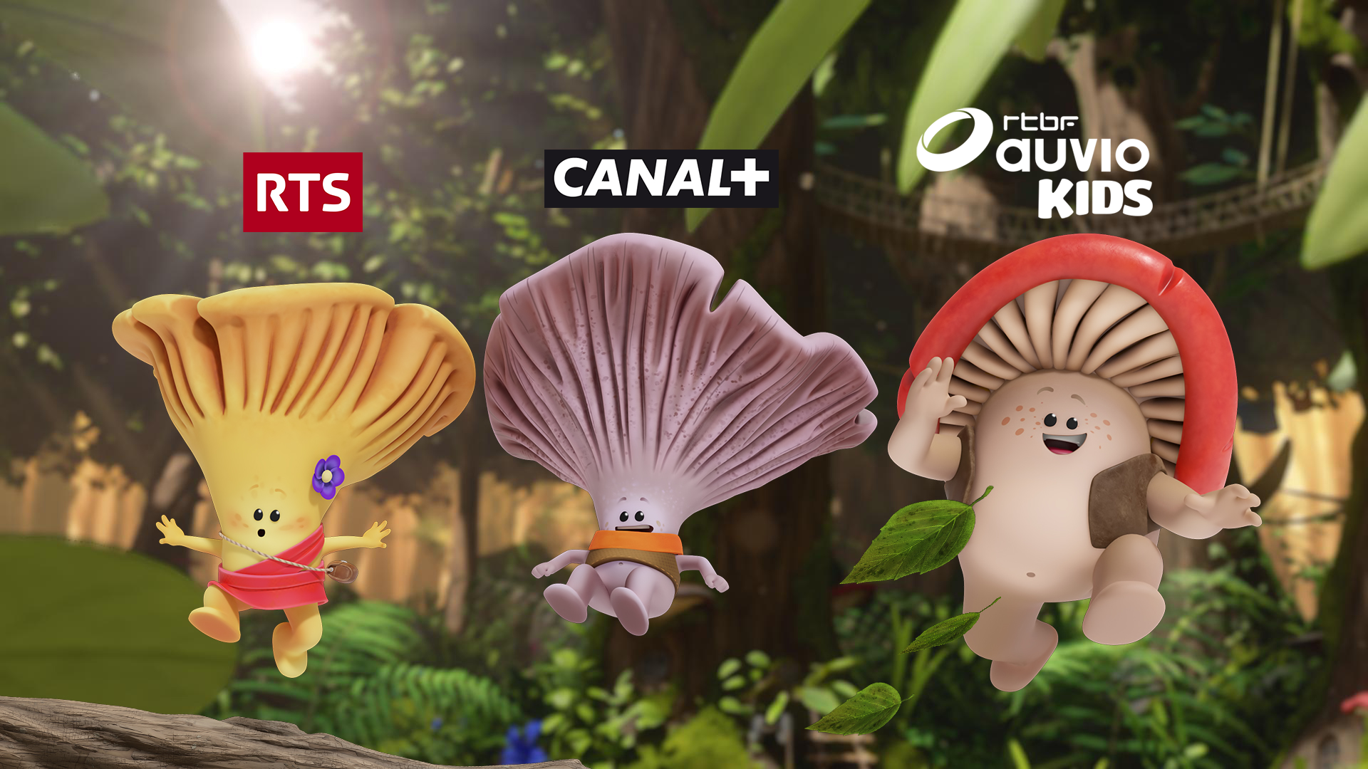 Mush-Mush season 2 launching on Canal+, RTBF and RTS!